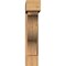 Ekena Millwork Funston Block Smooth Bracket w/ Offset Brace, Western Red Cedar, 7 1/2"W x 30"D x 36"H BKT0806X30X36FST05SWR - alternate 2